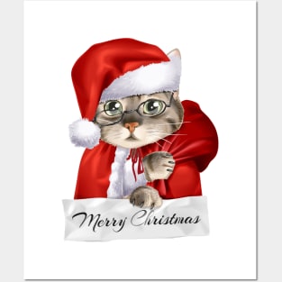 MERRY CATMAS Posters and Art